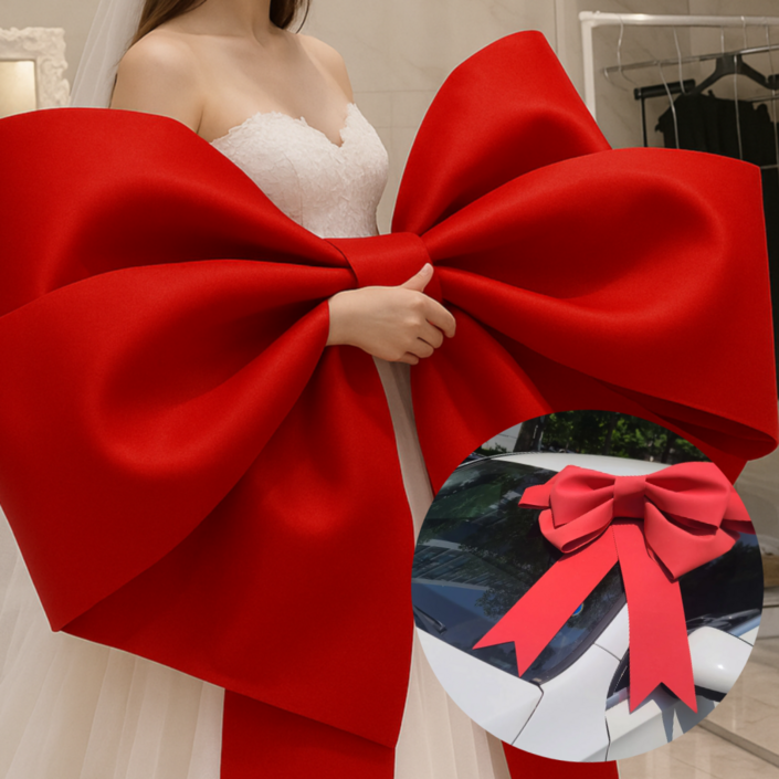 마스터스토리 웨딩카 DIY 리본