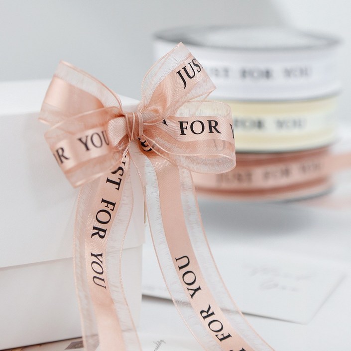 리본끈 레이스 쉬폰 리본 부자재 포장끈 꽃다발 선물 포장 36m