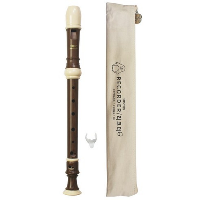 HDC영창 소프라노 저먼식 우드 리코더 YSRWG140  패브릭 가방