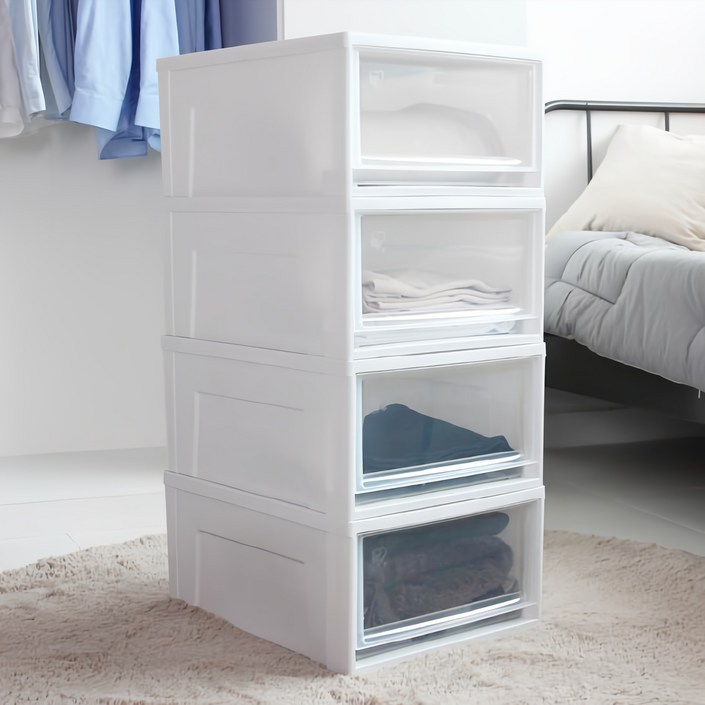 아이리스 시스템 수납박스 슬라이딩 서랍장 BC-500