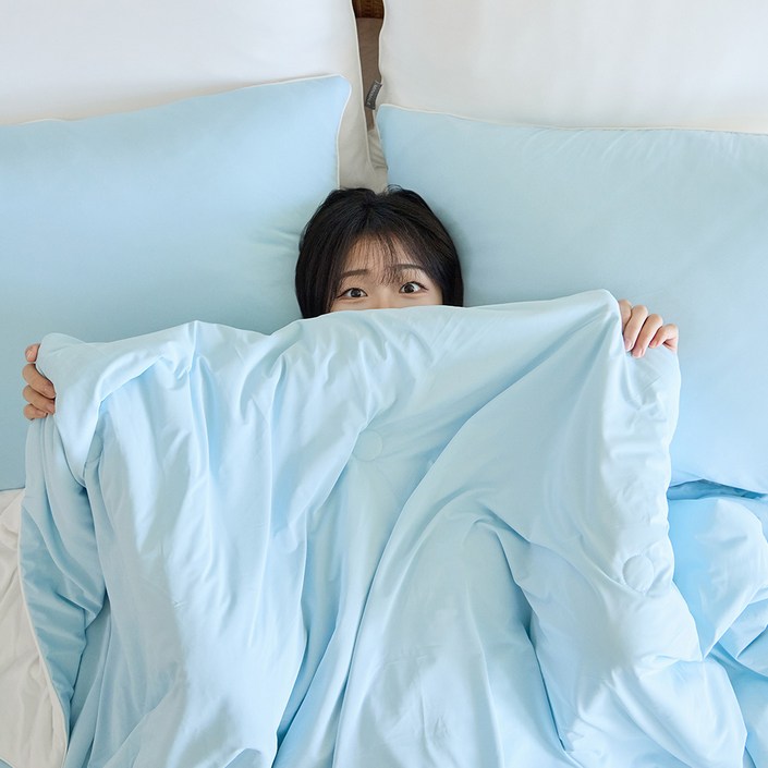 여름 냉감이불 시원한 차르르 접촉냉감 차렵 쿨이불 세트