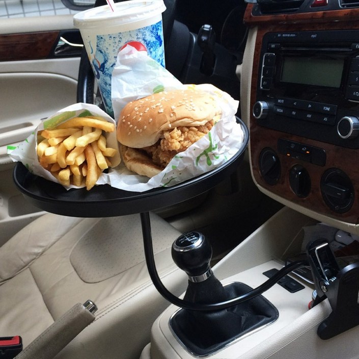 조수석테이블 간이 무중력테이블 차량용식판 밥상