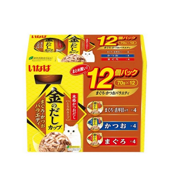 이나바 금빛육수 버라이어티팩 12P