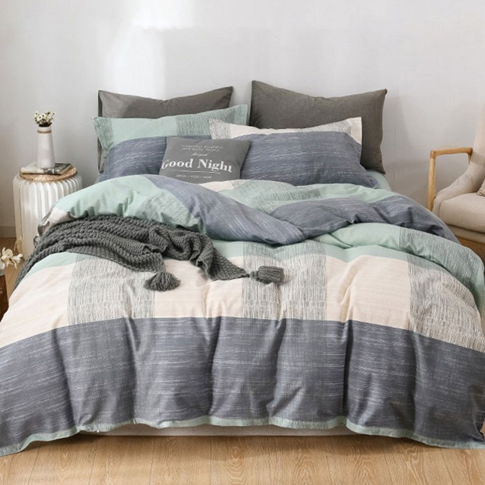 리진 소프트모던 양면이불커버 더블 180X220cm