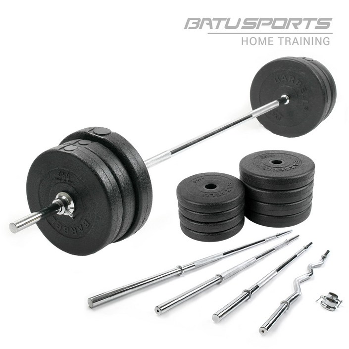 역기세트 14kg, 16kg, 20kg, 25kg, 30kg, 40kg 바벨 원판 + 역기봉 컬바, 이지바, 소봉, 중봉, 대봉 바벨 세트