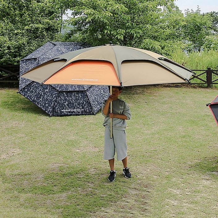 몽크로스 52인치 초 대형 방수 파라솔 낚시 캠핑 야외용