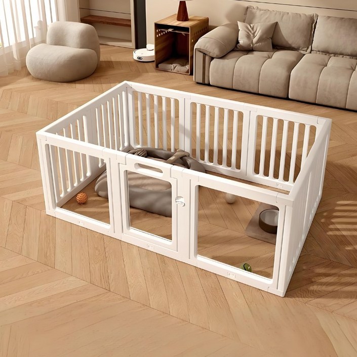 FONOW 강아지울타리 자유조합 가능 아크릴 애견펜스 실내용