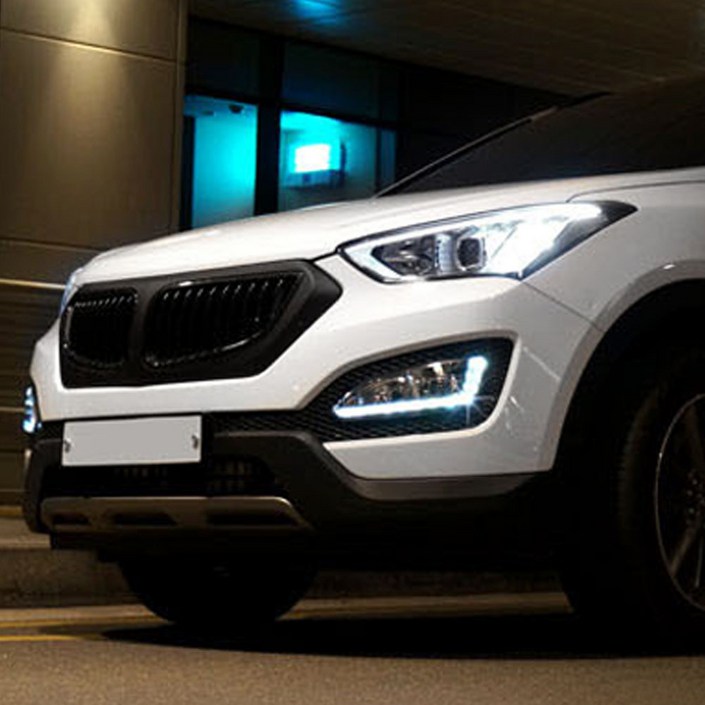 싼타페 DM 데이라이트 LED 안개등 호환 용품, 1개