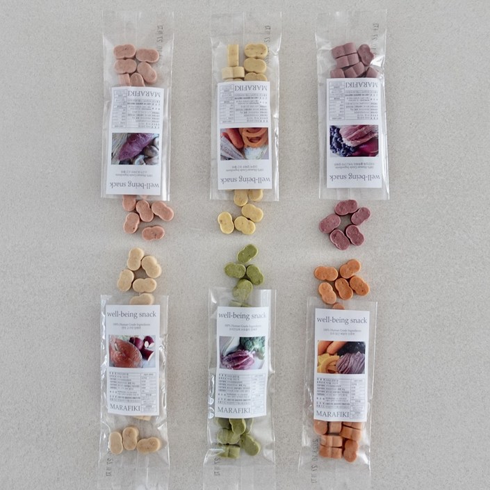 마라피키 고기간식 웰빙스낵 저칼로리 소프트 트릿 져키
