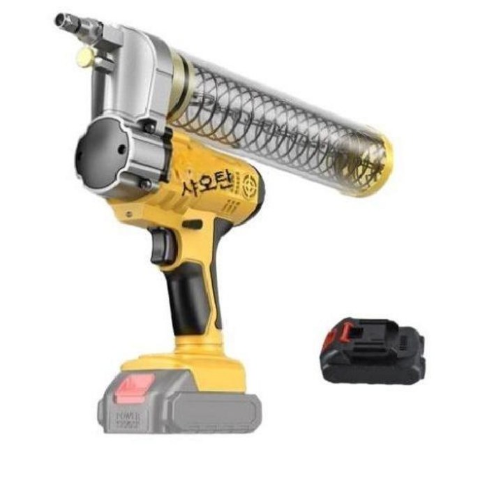 충전식 전동 그리스 건 구리스 주입기 굴착기 중장비 윤활