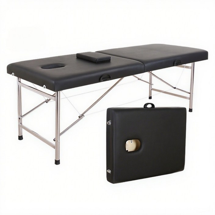 Seonsi home  미용베드 마사지 침대 접이식침대 간편 보관이동 편리, 인체공학적 설계로