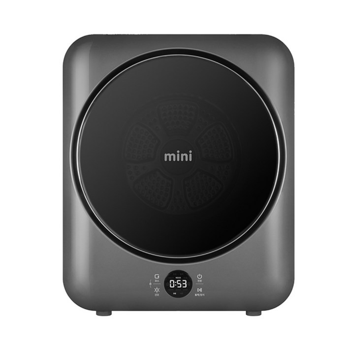 위니아 미니건조기 3kg 실버 건조기 장마대비 UV LED 99.9 살균 아기옷 터치 EWR03SGDVA, EWR03SGDVA, 딥실버