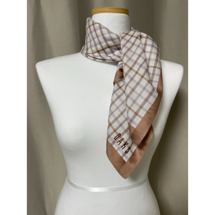 닥스 체크 정품 스카프