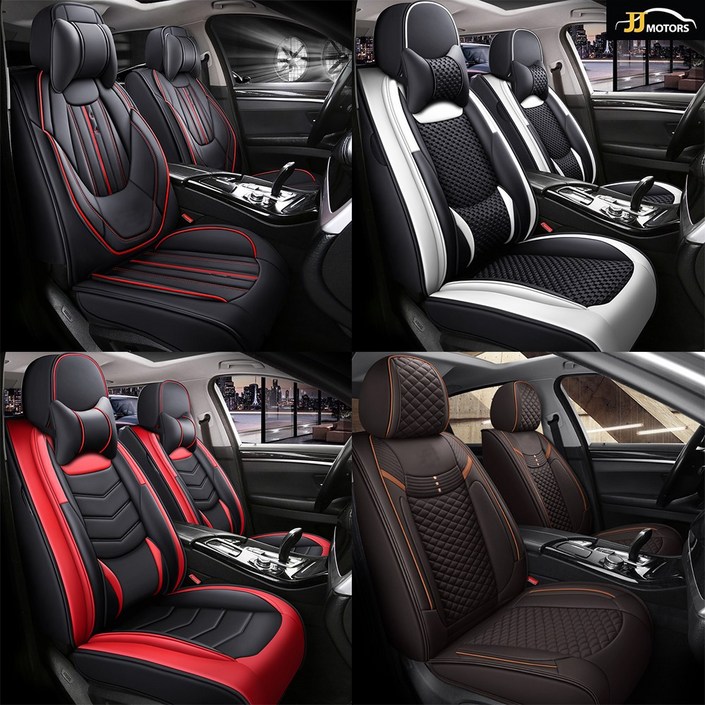 스파크시트 쉐보레 더뉴 인조가죽 자동차시트커버 카시트교체 기성품 2p 3P 전차종가능 풀세트