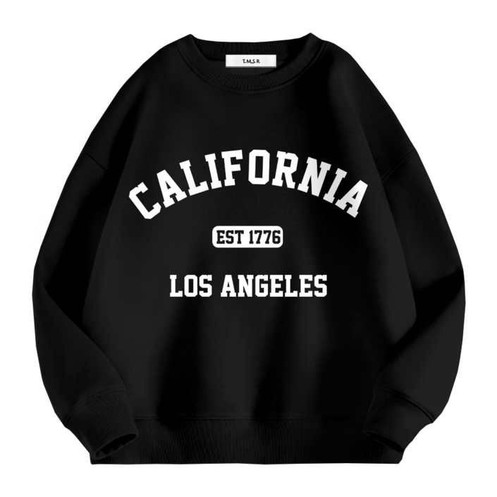 SICT 캘리포니아1776 소프트 특양면 맨투맨