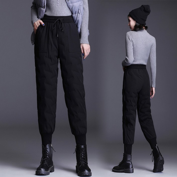 청바지 하우룩 부츠컷 팬츠 캐주얼 여자