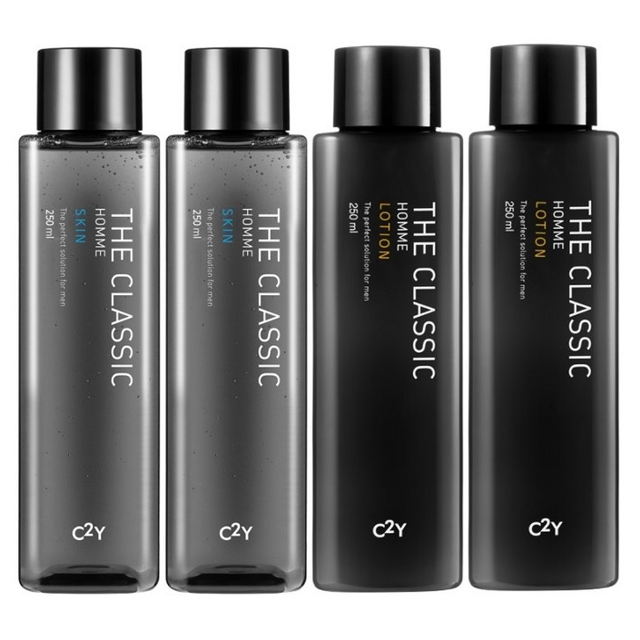 C2Y 남성화장품 더 클래식 스킨로션 미백 주름개선 대용량, 1세트
