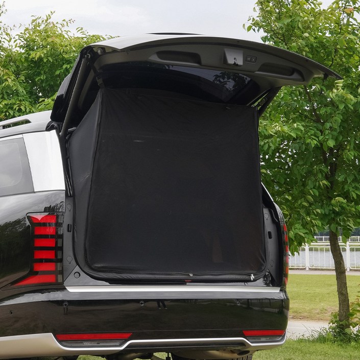 크레이지몬스터 팰리세이드 LX3 차량용 차박 모기장 텐트 트렁크 모기장