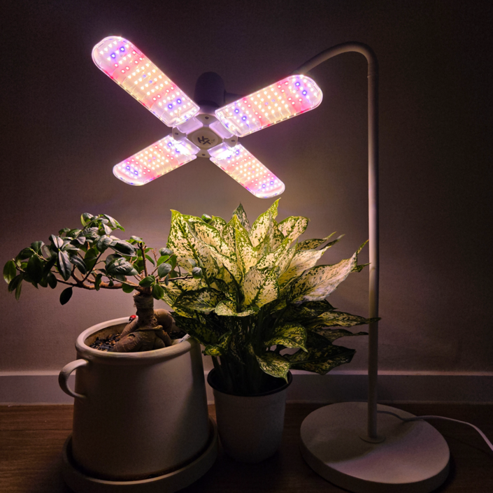 쑤우기 식물등 스탠드 소켓 장스탠드, 화이트