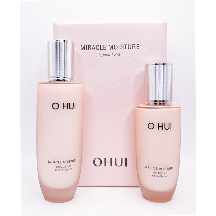 [오휘]미라클 모이스처 핑크 베리어 스킨 소프너 2종 (150ml+100ml), 1개