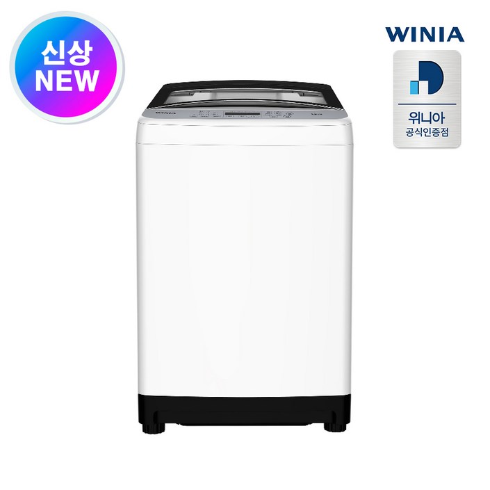 위니아 12kg 저소음 세탁기 통돌이 원룸 사무실 스타드럼 화이트 EWF12WG1WA, 화이트