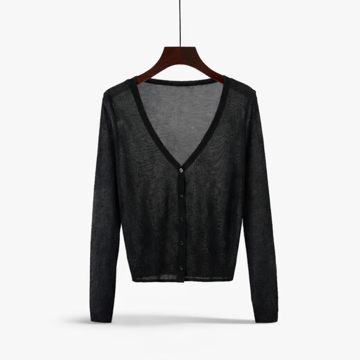 차쿠 여성 봄여름 가디건 환절기 가디건 블랙, 6컬러,한국당일발송