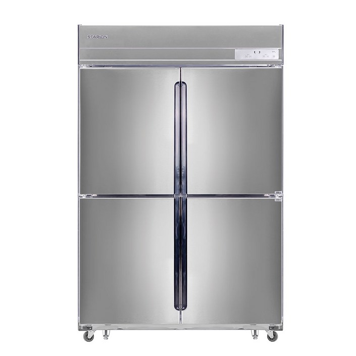 [익일도착] 스타리온 성에걱정없는 간냉식 냉장고 (1/4냉동(올스텐)) SR-B45AS 20240306