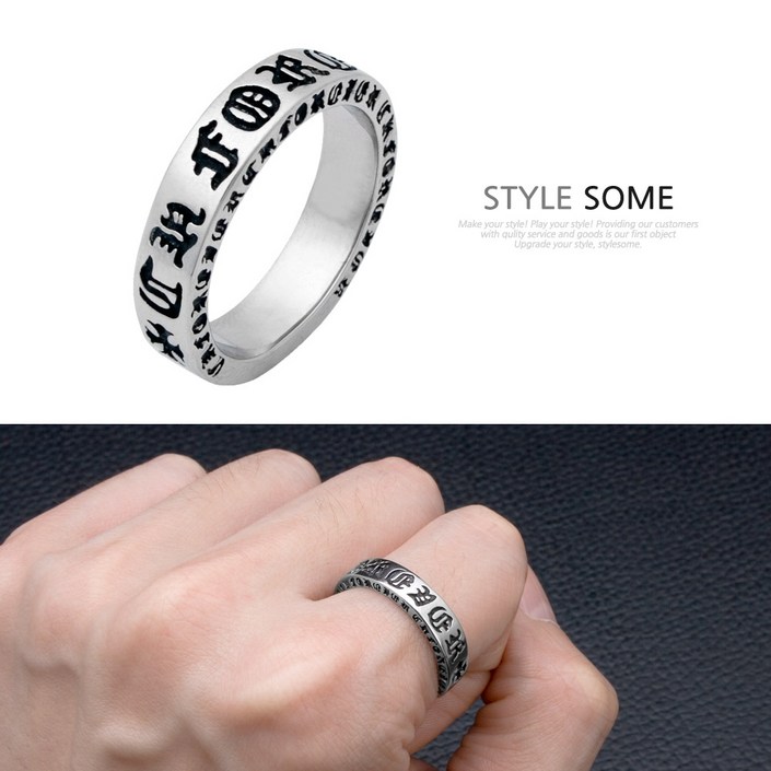 써지컬스틸 남자 반지 스타일썸 블리츠