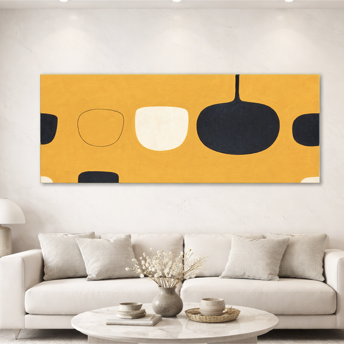 거실 인테리어 액자 와이드 대형 그림 캔버스 추상화