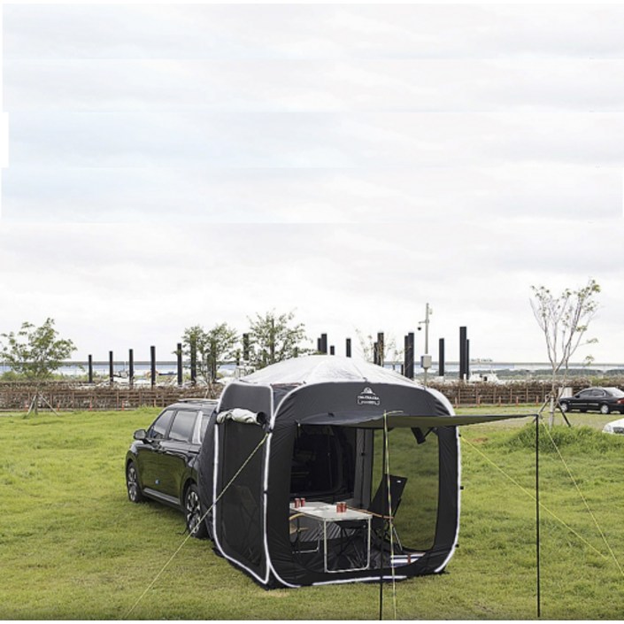 더 뉴 레이 차박 텐트 신상 도킹 쉘터 큐브형 원터치 사계절