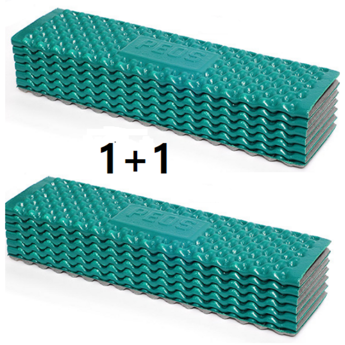 (국산)이스트렉스(estrex) / 백패킹 비박 1인용 매트 1+1특별 행사 방수 방습 코팅 (200x63) 차박 솔로캠핑 /사은품 증정, 카키 1+1