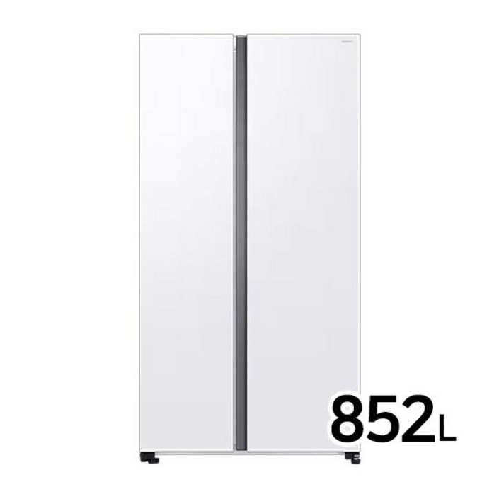 삼성 양문형냉장고 2도어 메탈 스노우 화이트 852L RS84DG5002WW 설치배송포함