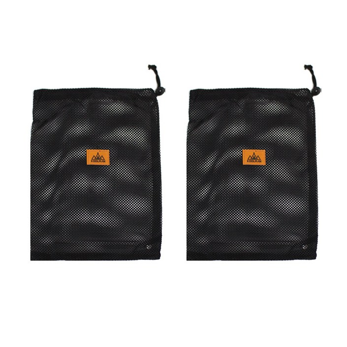 KOOLMAN쿨맨 다용도 메쉬 캠핑 수납 파우치 D 40cm