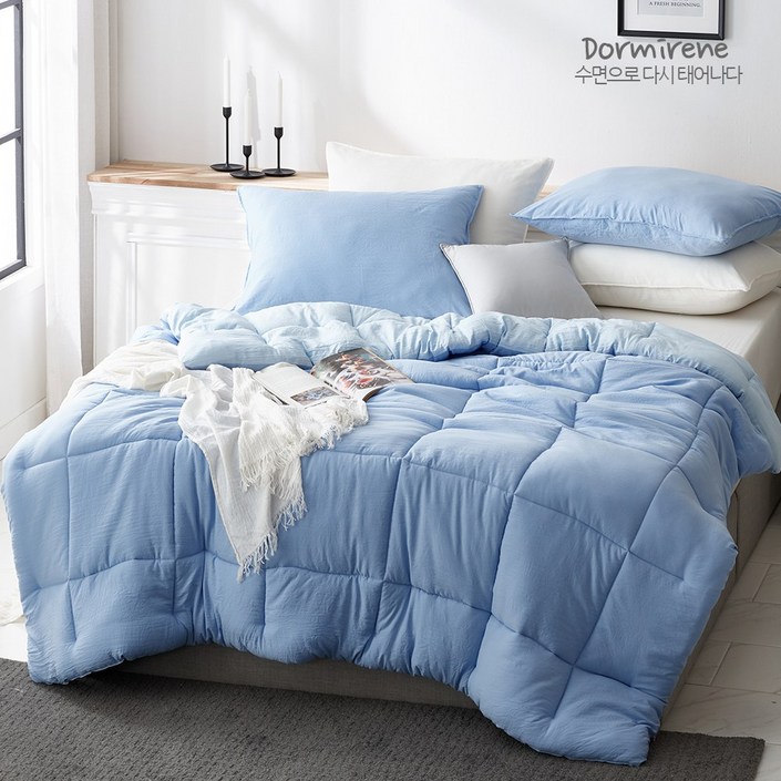 국산 공장직영도미레네 바이오 워싱 봄,가을,겨울 차렵이불