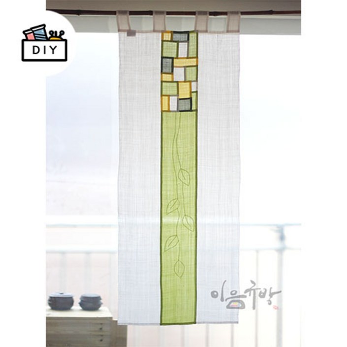 자연 모시발 DIY 패키지 - 규방공예, 조각보, 핸드메이드, 전통 바느질