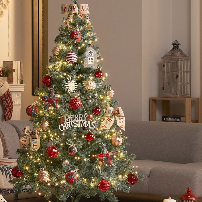 크리스마스트리 트리 장식 LED 전구 풀세트