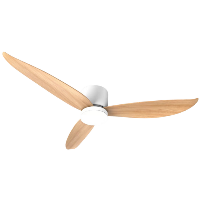 에어룩스 V2 실링팬 52인치 앱연동 스마트폰 AIRLUX V2 더슬림한 BLDC 저소음 모터 저전력 천장형 선풍기, 우드