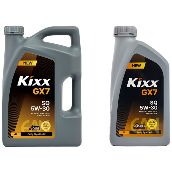 KIXX G1 5W30 SP 4L 1개 +1L 가솔린 엔진오일, 5w30, 1개, 5L, GX7 (구G1) SQ 5W30 4L 1개 +1L 1개