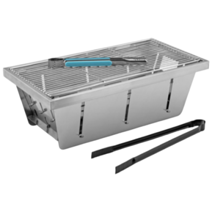 국내배송 네이처하이크 캠핑 차박 야외 바베큐 그릴 IGT 화로대 접이식 스테인리스 스몰, 1개