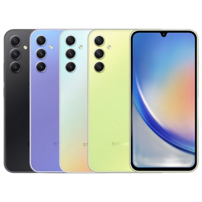 SMA346 갤럭시A34 128GB 미사용 공기계 새제품 알뜰폰 통신3사 모두이용가능