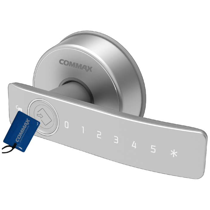 코맥스 CDL100WL 나무문 판넬문 목문 전용 방문손잡이 무타공 카드키4개번호키 고객직접설치 현관문 디지털도어락 도어록, 코맥스 CDL100WL, 고객직접설치