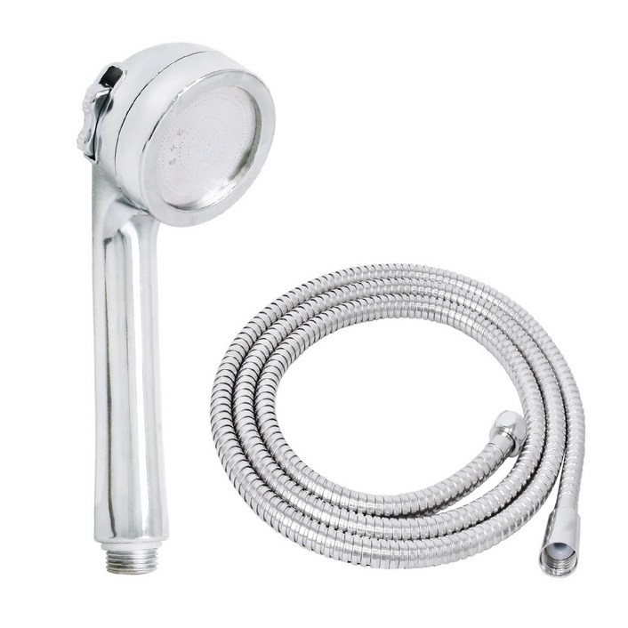 코시나 절수 샤워기  2m 호스 세트, 1개, 단일 색상