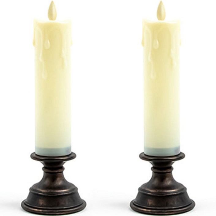 파티해 LED 빈티지 양초 소