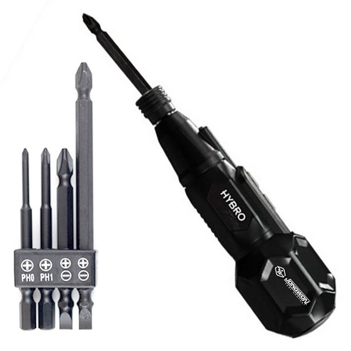 HYBRO 하이브리드 스크류 드라이버 H300N + 4비트 세트