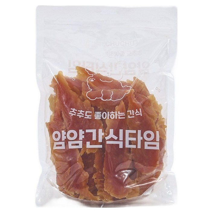 미스터추추 강아지 얌얌간식타임 육포, 1kg, 1개, 닭가슴살