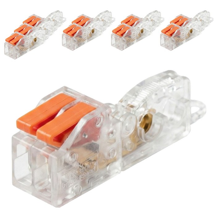 오토크루 무탈피 전선 분기 연결 T형 스카치락 커넥터 1입2출 B형