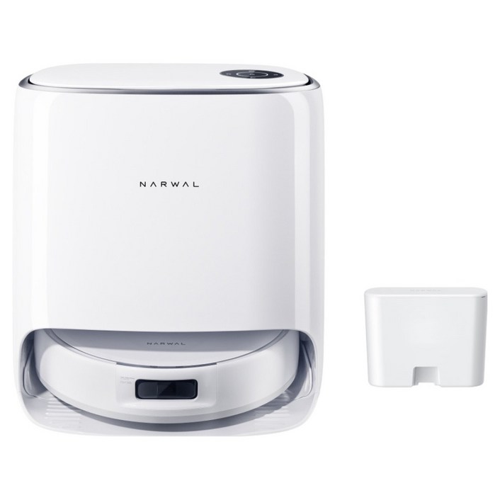 나르왈 Freo X Ultra 흡입 물걸레 겸용 올인원 로봇청소기  직배수 키트3.0 세트 방문설치, Freo X Ultra, 화이트