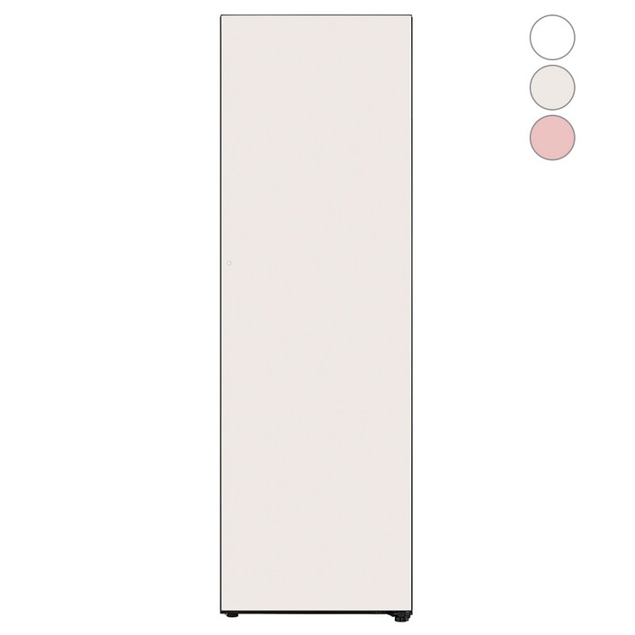 lg빌트인냉장고 [색상선택형] LG전자 컨버터블 패키지 오브제컬렉션 냉장전용고 오토도어 글라스 324L X322AA3