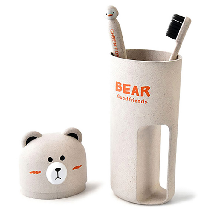 알럽홈 칫솔 베어컵 세트