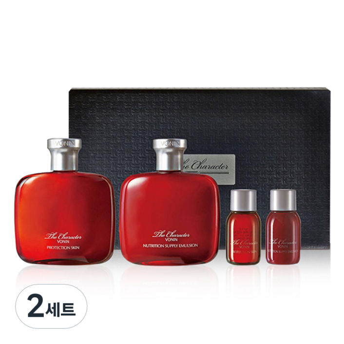보닌 남성용 더 캐릭터 기초 2종스킨 140ml 에멀전 140ml